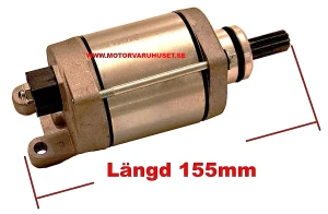 Startmotor 155mm / 9 Kugg