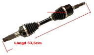 Drivaxel 53,5cm - 27,8 - 21,9mm