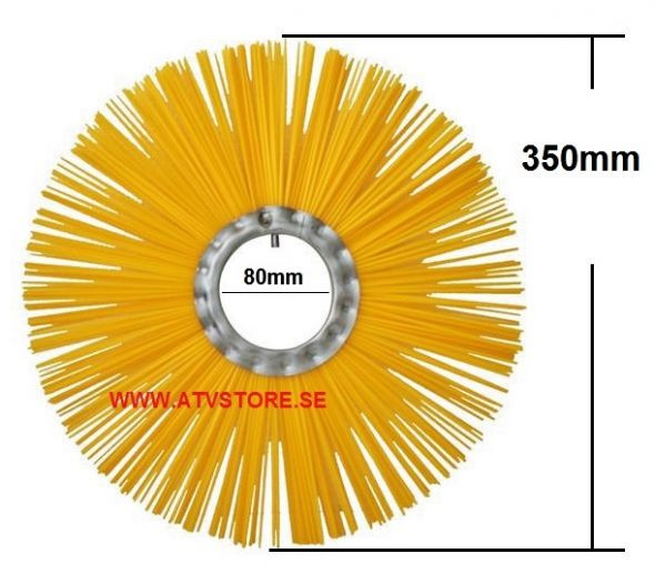 Sopborste inre 350mm