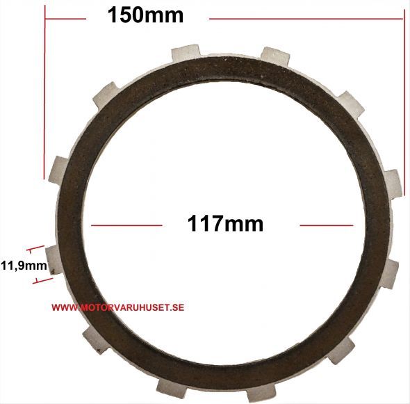 Lamell 150mm / 117mm