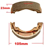 Bromsbackar 105 x 23mm