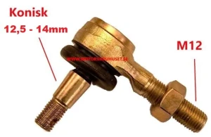 Styrled konisk 12,5 - 14mm / M12