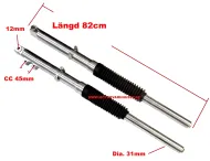Gaffelben 82cm - 31mm