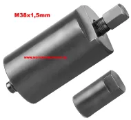 Avdragare 38 - 1,5mm + M16